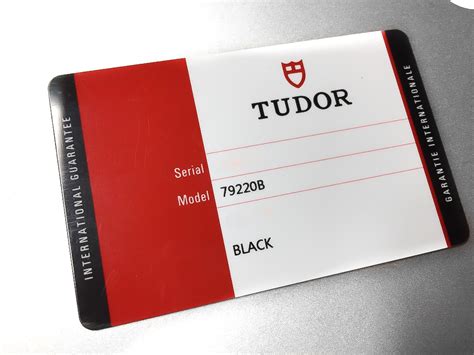 tudor watch id app|tudor watch warranty card.